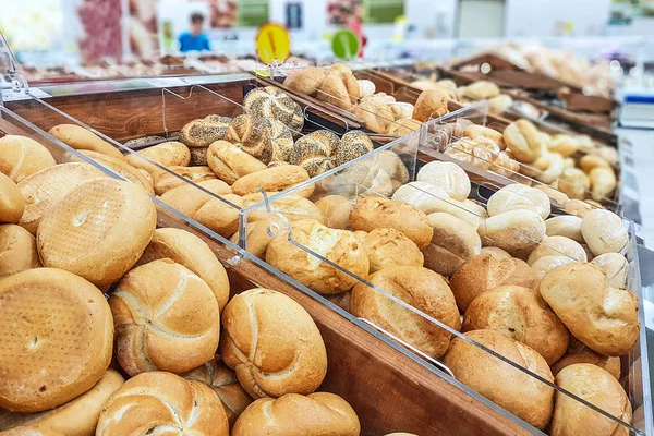 Varios tipos de pan — Foto de Stock