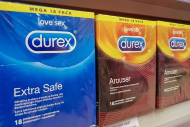 Satılık çeşitli Durex ürünler