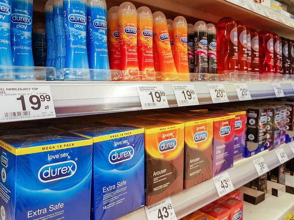 Satılık çeşitli Durex ürünler