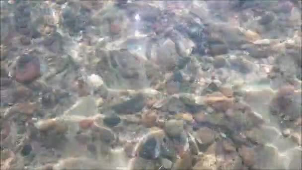 Contexte d'une surface d'eau cristalline 