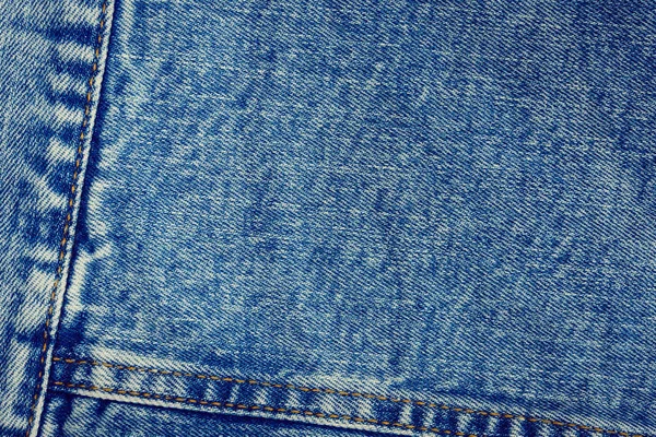 Blue jeans background — Stock Photo, Image