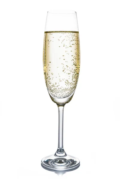 Elegant champagne glas — Stockfoto