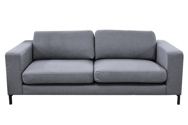 Cómodo sofá gris —  Fotos de Stock