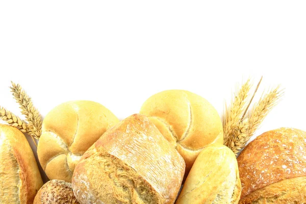 Banner publicitario de panes — Foto de Stock