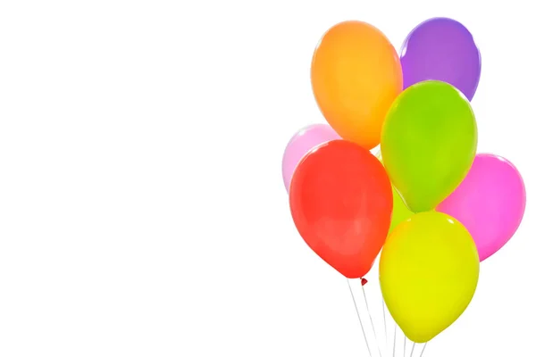 Groep van kleurrijke ballonnen — Stockfoto