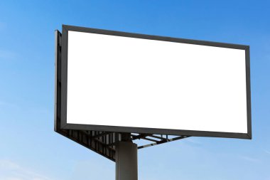 Büyük şehir reklam panosu