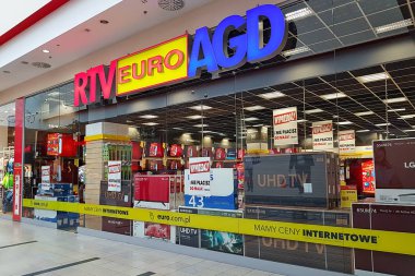 RTV Euro Agd mağazasının giriş görüntüsü