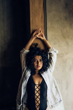 Swductive kadın siyah mayo