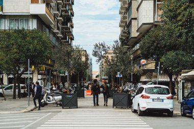 Şehir şehir merkezinin görünümü