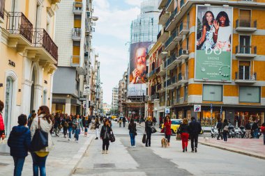 Şehir şehir merkezinin görünümü