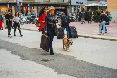 Şehir şehir merkezinin görünümü