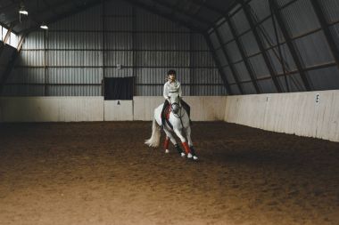 Kadın binicilik at Arena