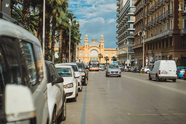 Şehir trafik yol sahne