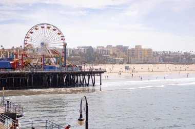 Santa monica pier, Kaliforniya,