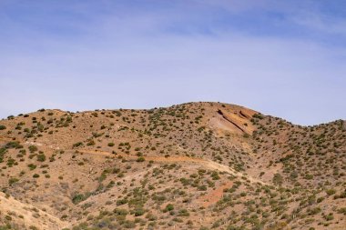 arka plan, Amerika 'da seyahat, doğa ve yollara bakış, Orta Kaliforniya.