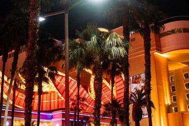 ABD, Las Vegas. Gece sokakları, Las Vegas ışıkları.