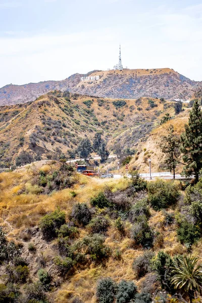 Hollywood Hills Los Angelesissa Kaliforniassa — kuvapankkivalokuva