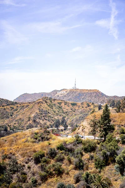 加利福尼亚州洛杉矶的好莱坞山 — 图库照片