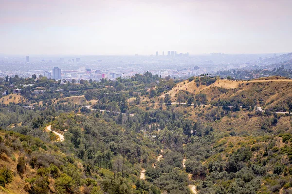 Hollywood Hills Din Los Angeles California — Fotografie, imagine de stoc