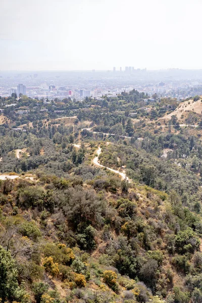 Hollywood Hills Din Los Angeles California — Fotografie, imagine de stoc