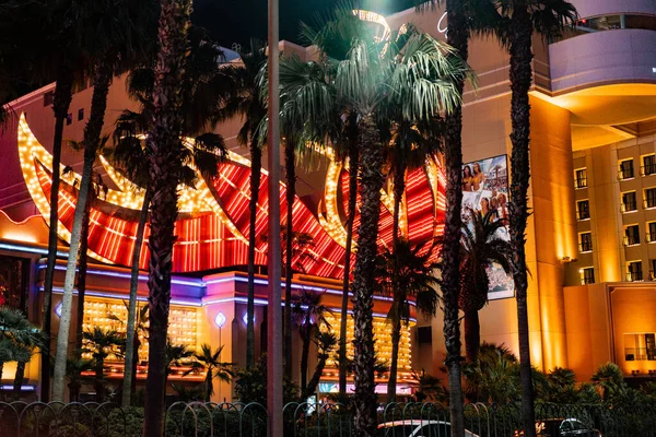 États Unis Las Vegas Rues Nocturnes Lumières Las Vegas — Photo