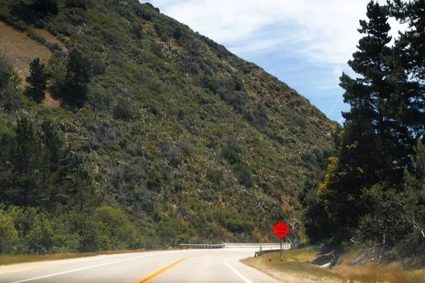 Sfondo Viaggiare America Vedute Della Natura Delle Strade California Centrale — Foto Stock