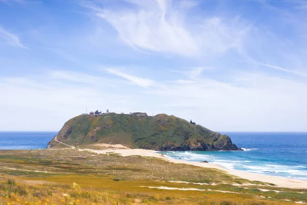 Carmel Highlands California Latar Belakang Laut Dan Alam — Stok Foto