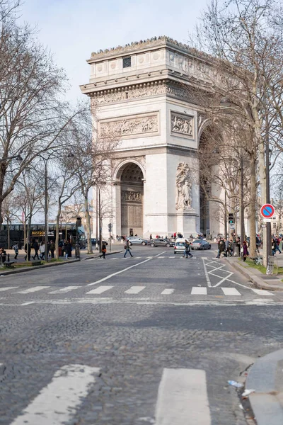 Paris France Arc Triomphe Attractions Paris — Photo