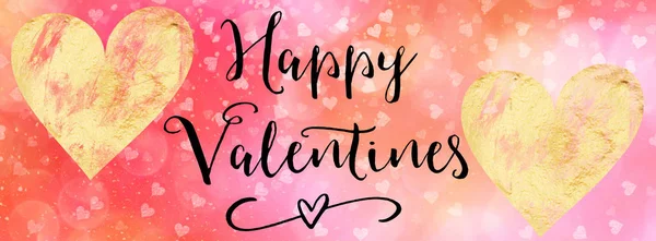 Valentines social media header with quote — Stock Photo, Image