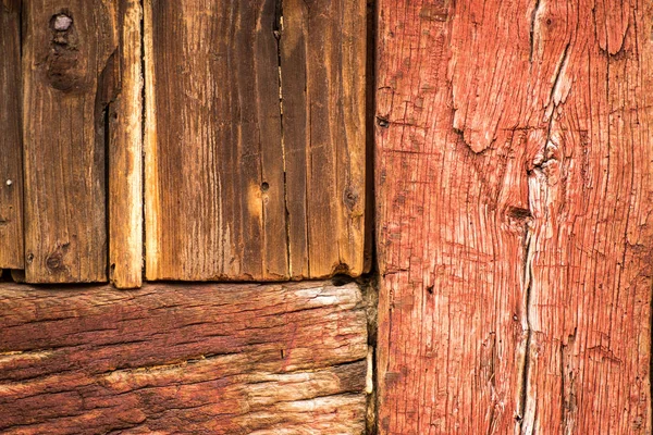 Detalhe da construção de madeira — Fotografia de Stock