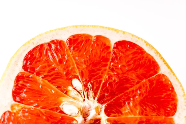 Cortado laranja sangue — Fotografia de Stock