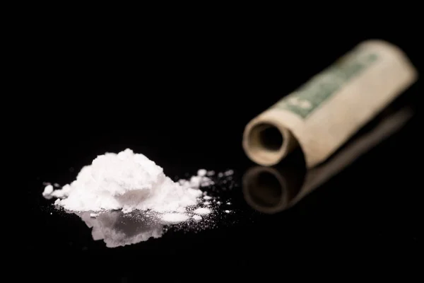Kokain nebo jiné ilegální drogy — Stock fotografie