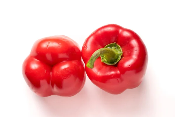 Красный органический перец, перец — стоковое фото