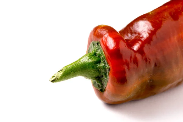 Aperitivo ecológico rojo pimienta, pimiento —  Fotos de Stock