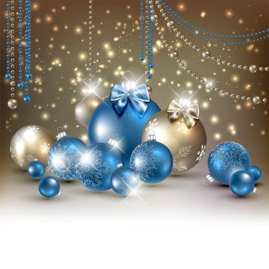 parlak Noel arka plan