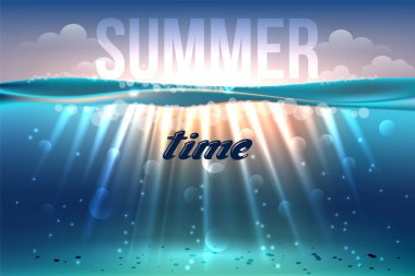 Yaz zamanı. Parti davetiyesi