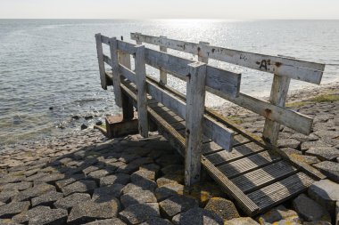 Denetimi yerleştirmek bir su Adası Vlieland luis