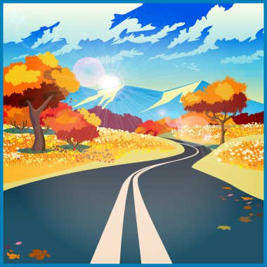 Sonbahar yol alanlar arasında