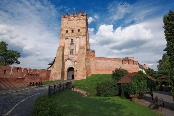 Ancient Lutsk castle — Stock Photo, Image