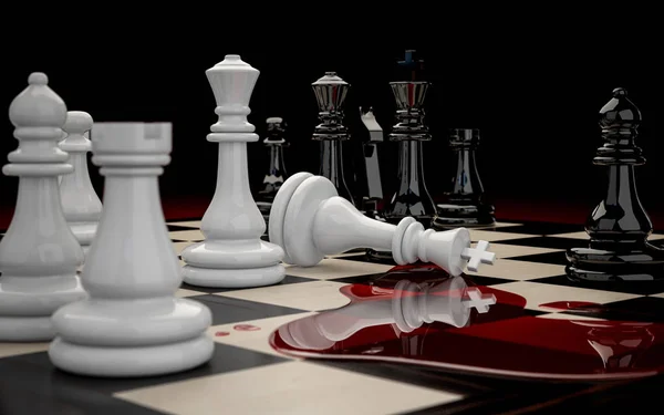 Bloody Chess Game Made by Glass, Special Events Stock Footage ft. blood &  checkmate - Envato Elements