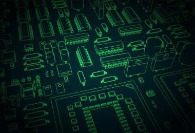 Biçimlendirilmiş Ana Pano yakın plan