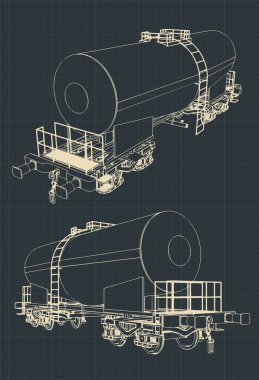 Tank Vagonu planı