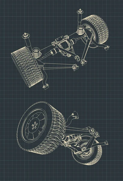 Suv-ophangtekeningen — Stockvector