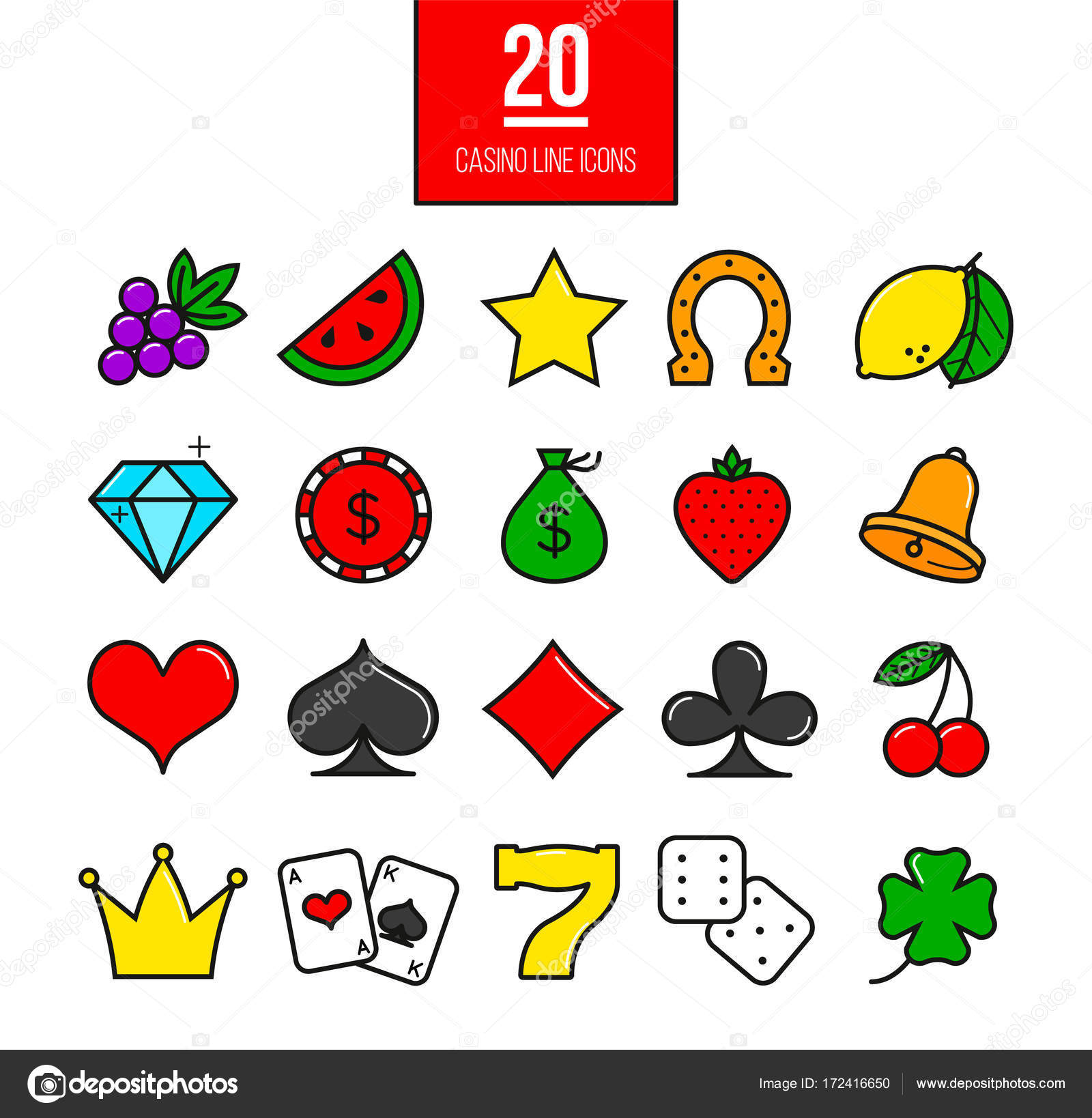 Casino Symbols Casino Symbols