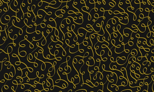 Vektör karışık çizgi ile seamless modeli. Özet yinelenen arka plan eğrileri