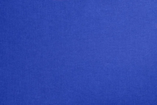 Blue Dense Canvas Texture Textile Background — Stock Photo, Image