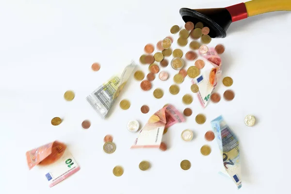 Sulama Para Dökebilir Alman Hükümeti Şirketleri Korumak Için Hibe Sübvansiyon — Stok fotoğraf