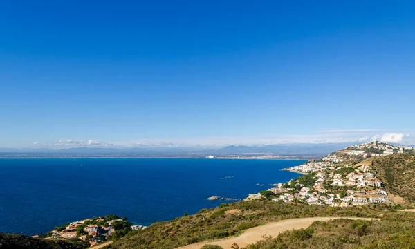 L 'Almadrava' nın panoramik görüntüsü, Costa Brava, Katalonya, İspanya