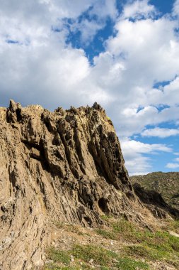 El Port de la Selva, Costa Brava, Catalonya, İspanya 'nın muhteşem kayalık kıyı şeridi