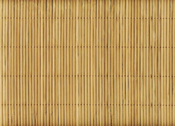 Wooden bamboo mat texture abstract background 
